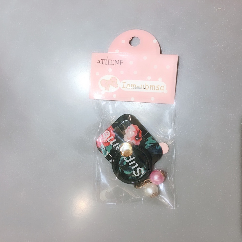 🌕Supreme cute flower iphone phone ring